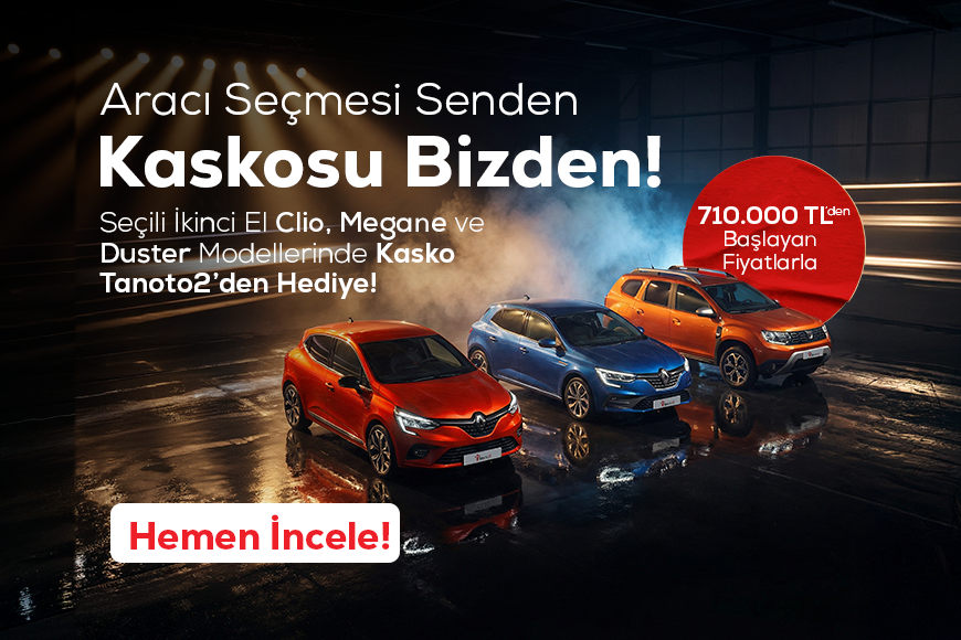 Aracını Al, Kasko Masrafı Tanoto2'den!